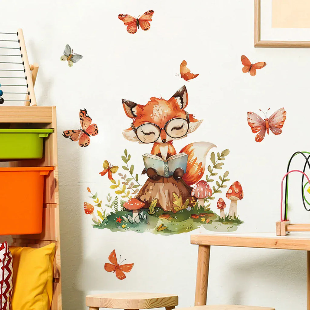Stickers Muraux Renard Enfant