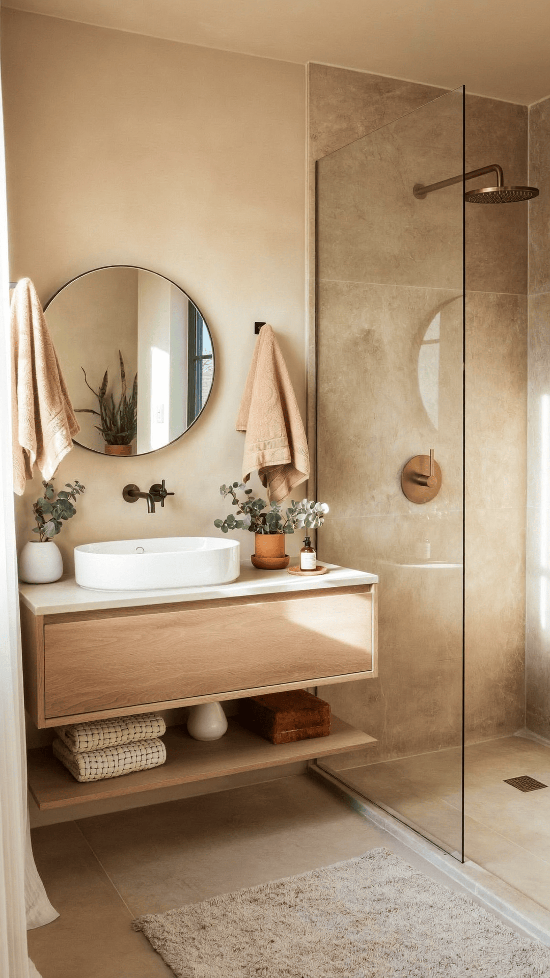 tendance déco salle de bain 2026 mobile